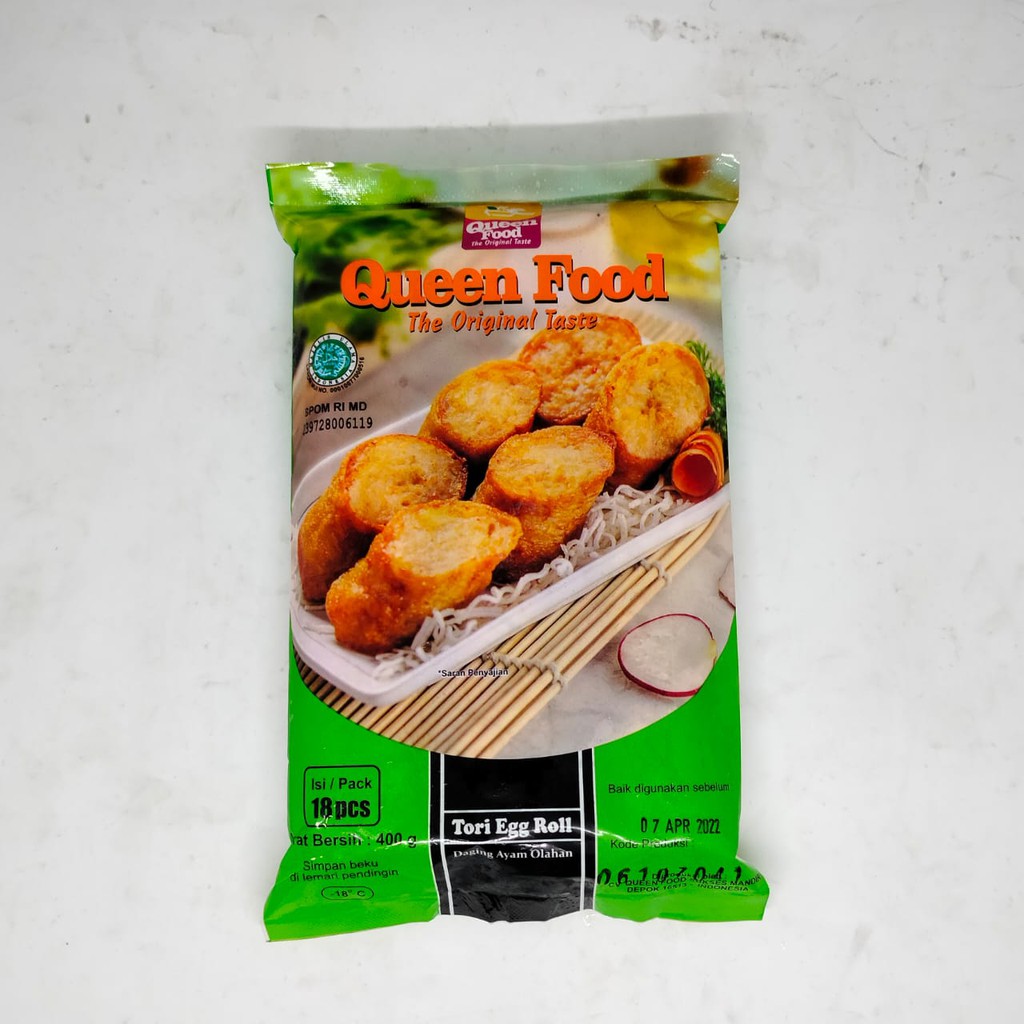 Queenfood Tori Egg  Roll 400 Gr