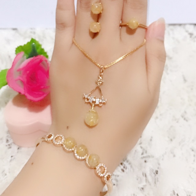 set rambut sedana gelang rambut sedana 8