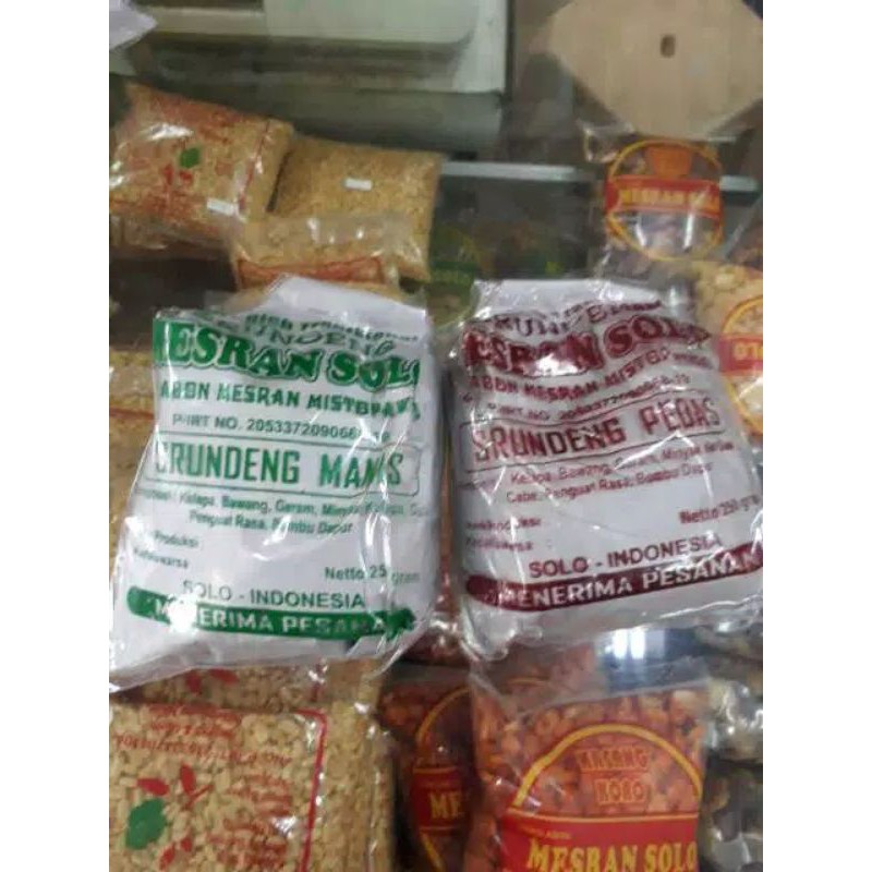

Srundeng Khas Solo Paling Enak 250gr & Viewers Germanny Youtube