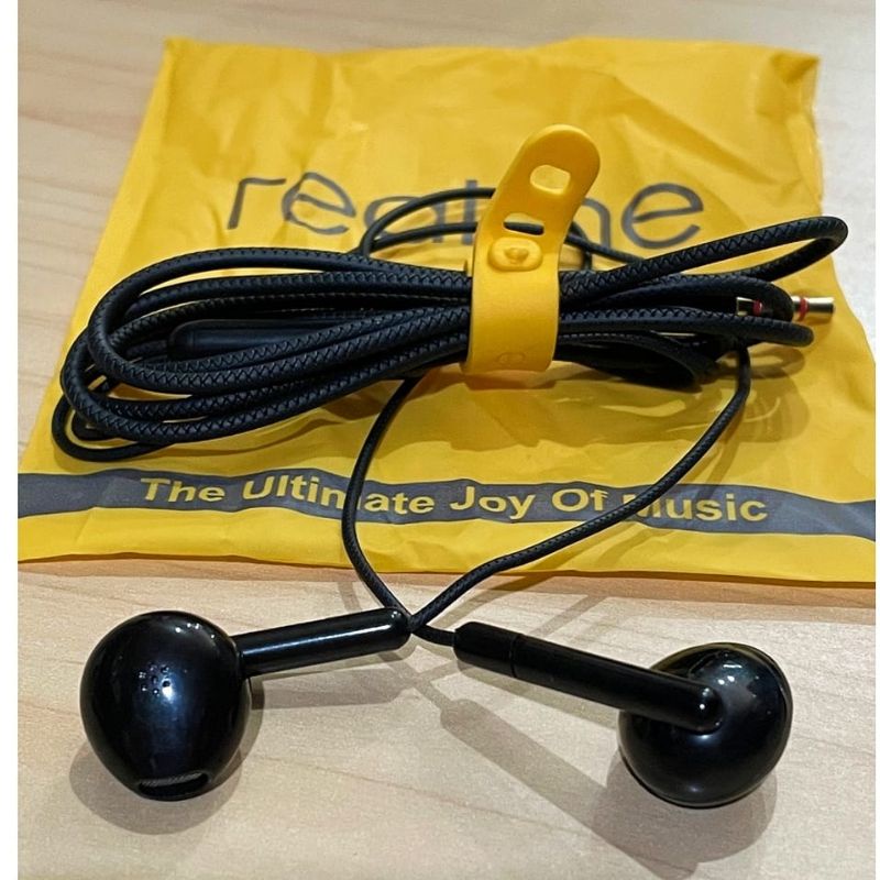 [Q268] Headset Realme Hi-Ress Bass Stereo Earphone Realme 5/5i/ C2/ C3/C12/C20/C21/C25/C17/7i