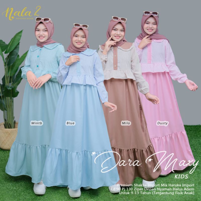 Dara Maxy Kids By Original Nala 2 Fashion Hijab
