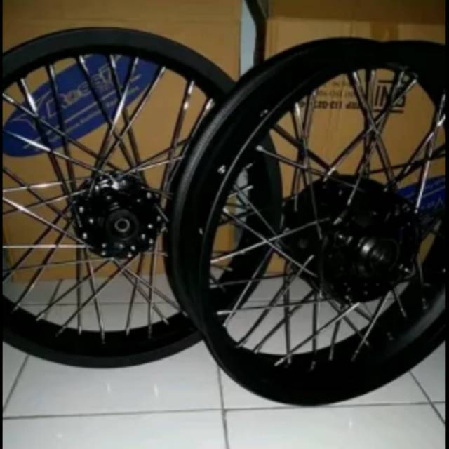 Paket Komplit Rx King Rx K Rx S Velk VRosi Ring 18 Lebar 185 215 Tromol Orijinal Jari2 Tdr