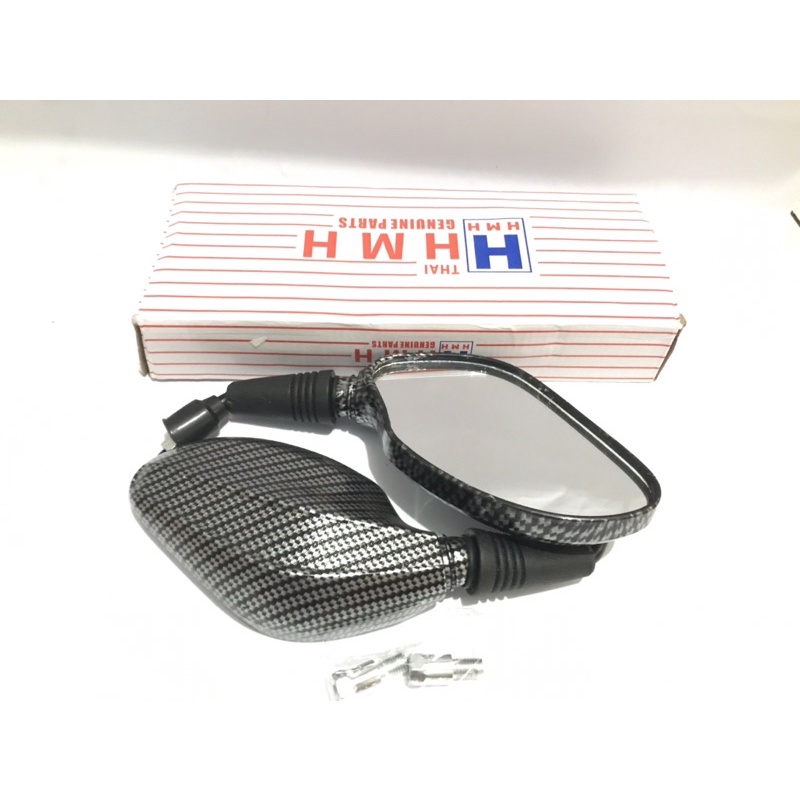 spion click carbon vario 125 /beat fi universal merek HMH thai