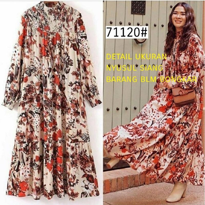 ELONA/71120# Barbara Smock Maxi