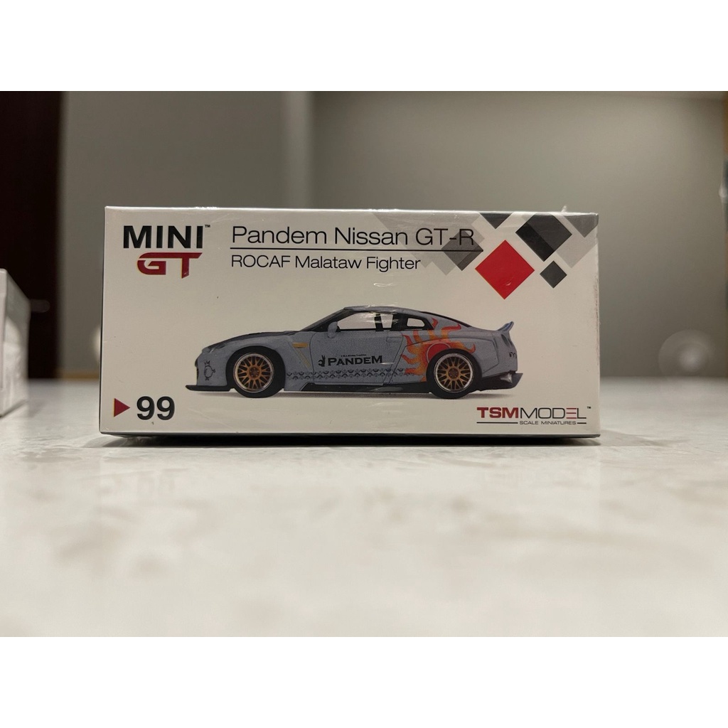 MiniGT Pandem Nissan Skyline GTR GT-R Rocaf Malataw Fighter duck tail Mini GT