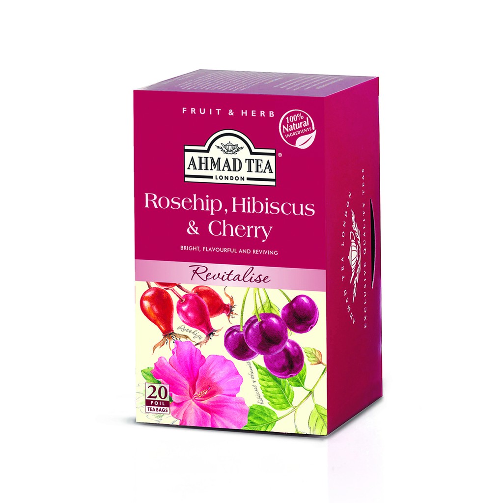 

Ahmad Tea of London - Rosehip, Hibiscus & Cherry