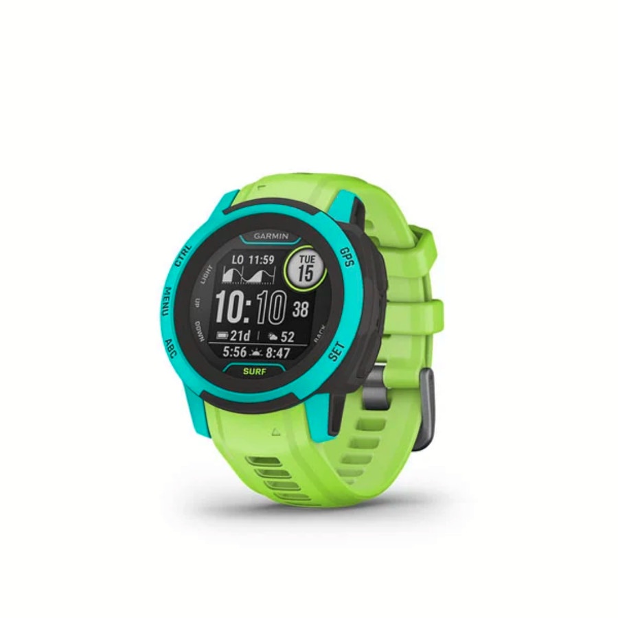 GARMIN SMARTWATCH INSTINCT 2S SURF EDITION - WAIKIKI ORI GARANSI TAM