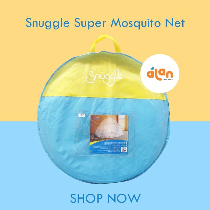 Snuggle Super Mosquito -  Kelambu Lipat