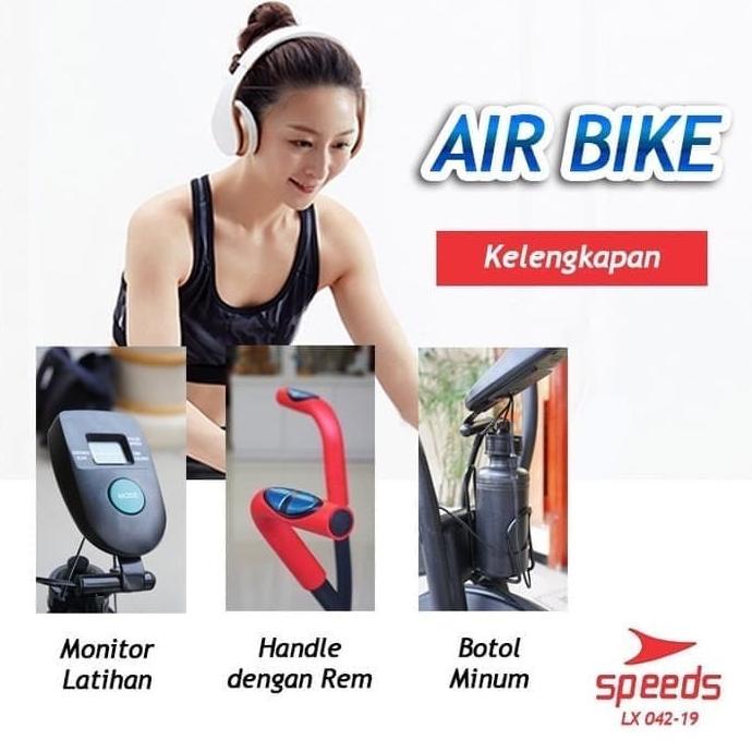 Sepeda Statis Treadmill Spinning Bike Fitness Gym Indoor Original