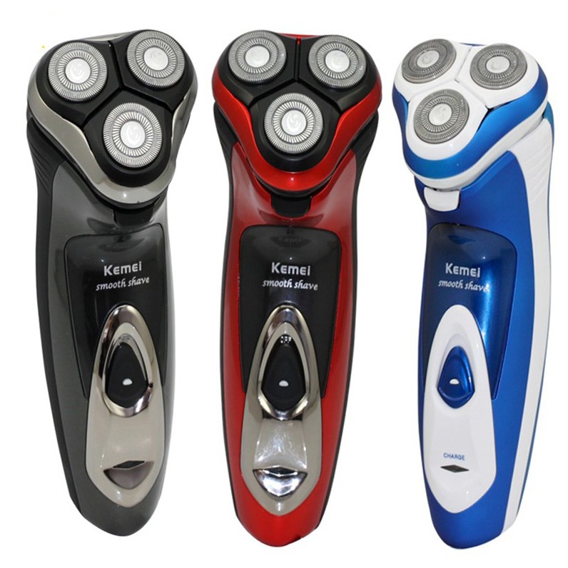 Alat Cukur / Shaver Kemei 3D Rotary sudah Waterproof