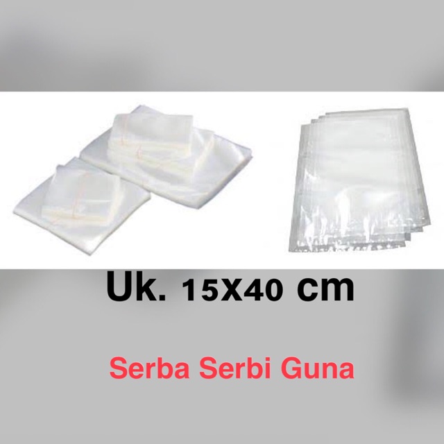 Plastik vacuum 15x40 cm (100 lbr)