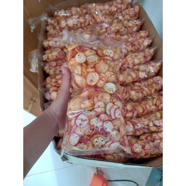 

kerupuk seblak viral hot jeletot