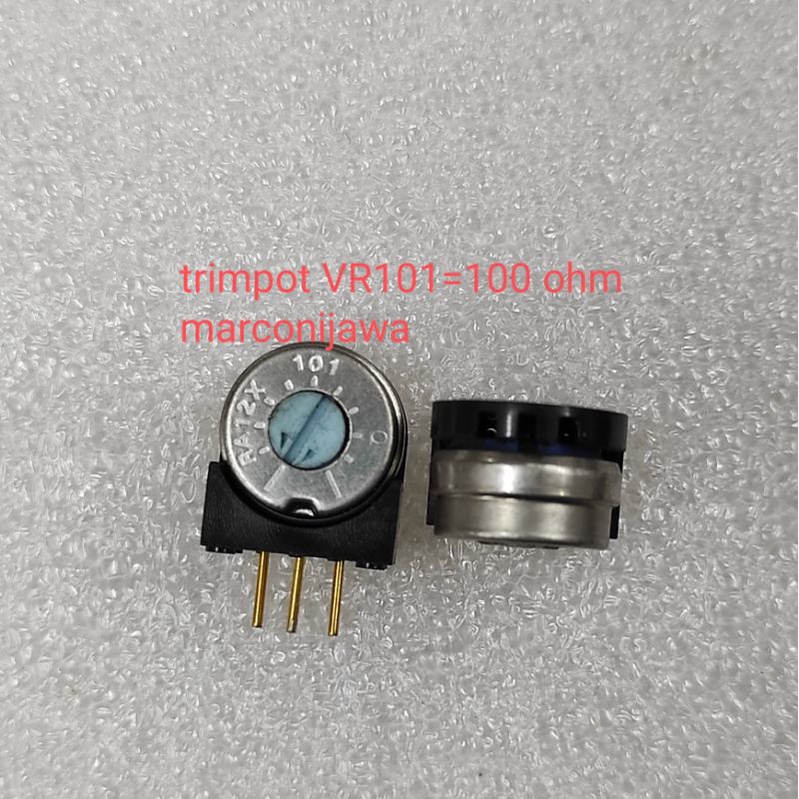 trimpot VR100 ohm japan trim depan