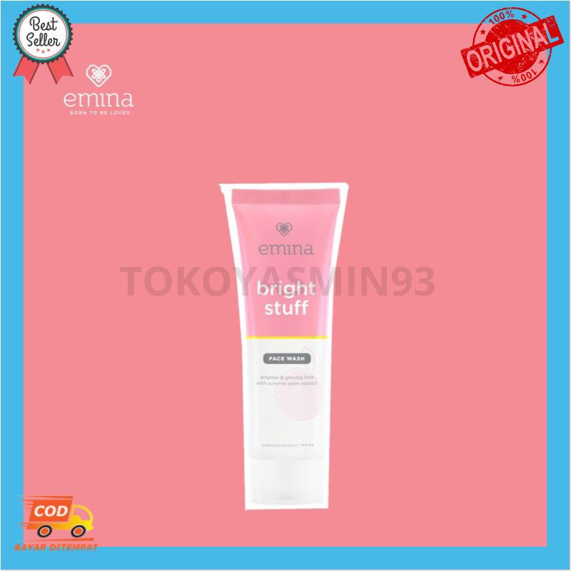 Emina Bright Stuff Face Wash 100 ml Murah