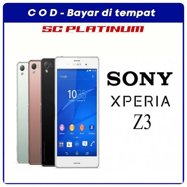 Cod Bayar Di Tempat Sony Xperia Z3 Big Mulus Ram 3gb Rom 32gb Docomo Japan Bergaransi Shopee Indonesia