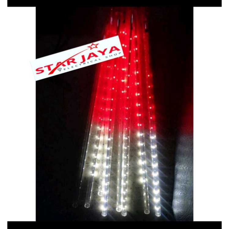 LAMPU LED METEOR MERAH PUTIH/LAMPU 17 AGUSTUSAN