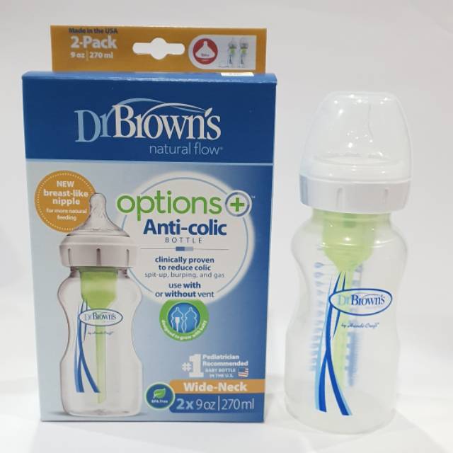 Botol susu Wide Neck 270ml 92600 DR.BROWNS