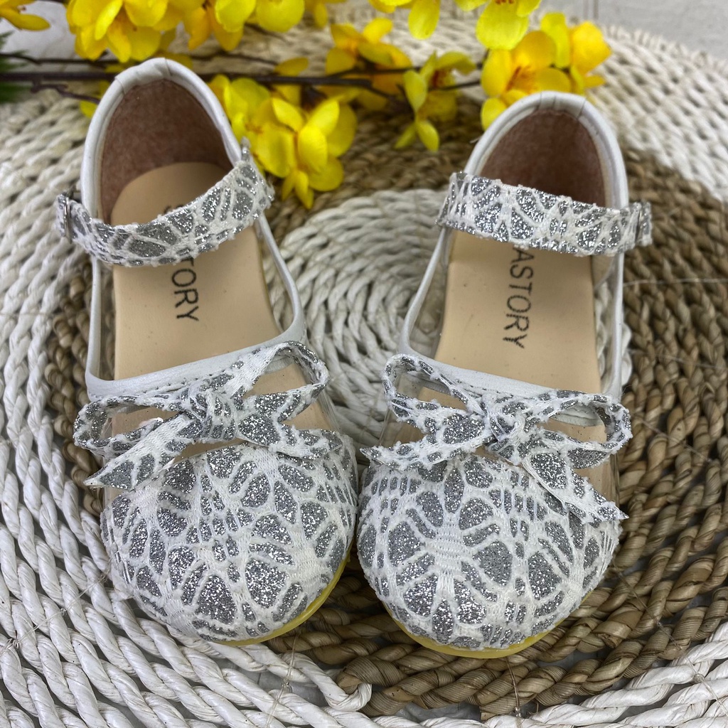 [TAMAN SEPATUKU] SEPATU TRENDY MURAH FLATSHOES PESTA BROKAT 1 2 3 4 5 6 USIA HAX16