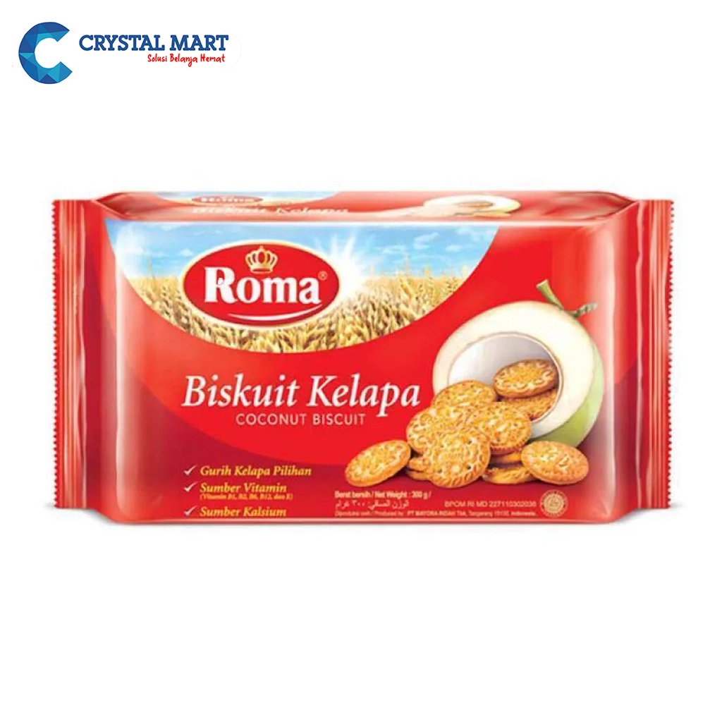 

ROMA BISKUIT KELAPA 300GR