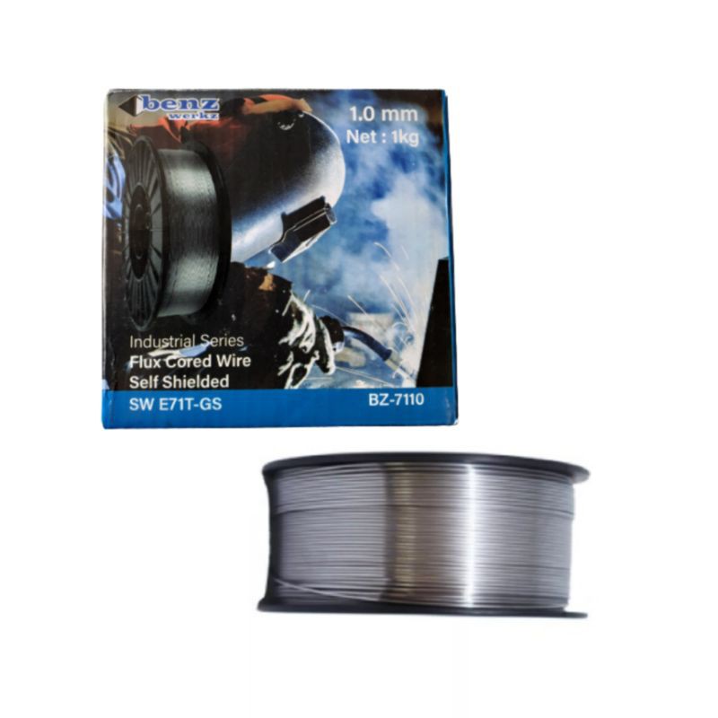 Benz Kawat Las MIG 1.0 mm 1 Kg Flux Core Wire Gasless