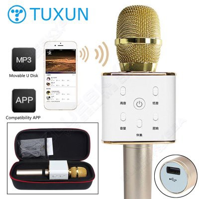 Mic Bluetooth + Usb Mp3 + Suport Bluetooth Hp + Charger