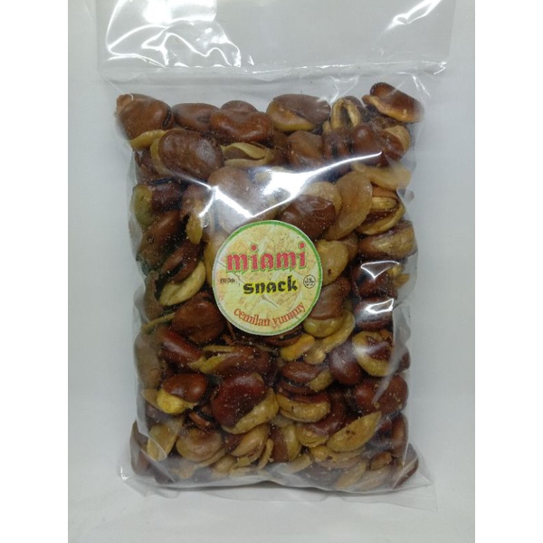 

Kacang Koro Kulit 250gr Asin Gurih