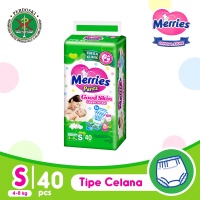 Popok Merries Good Skin S40/M34+2/L30+2-Salwa.Babyshop