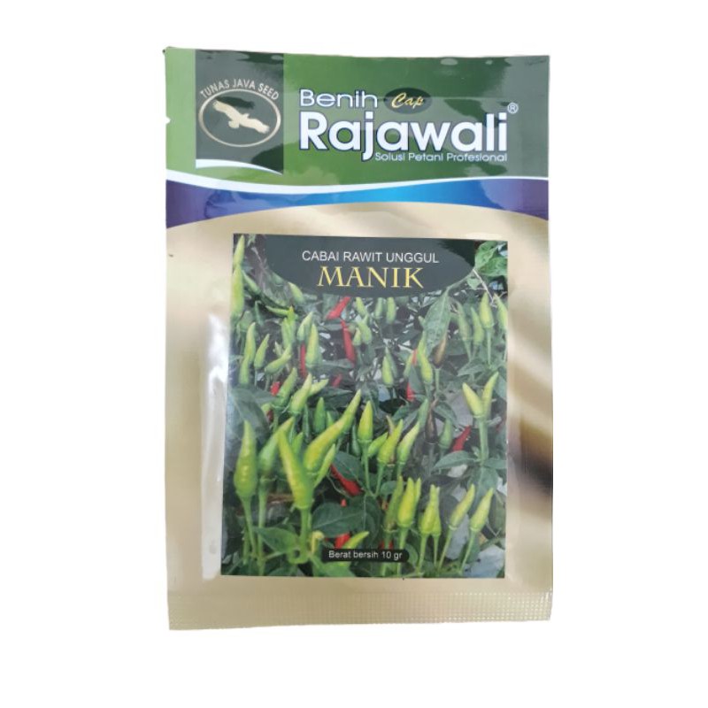 Benih Cabai Rawit Manik 10gr -CapingHijau-