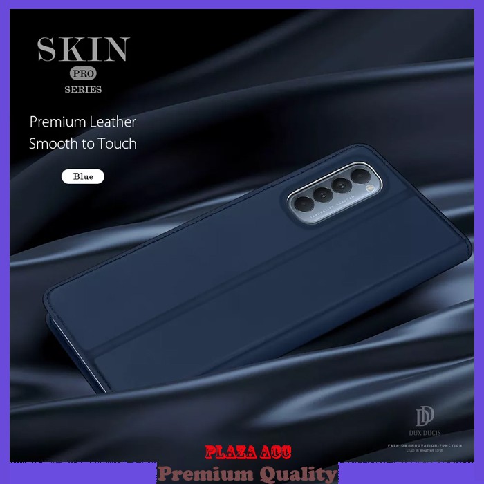 Original Case Oppo Reno 4 Pro - Casing Oppo Reno 4 Pro Case Flip Cover