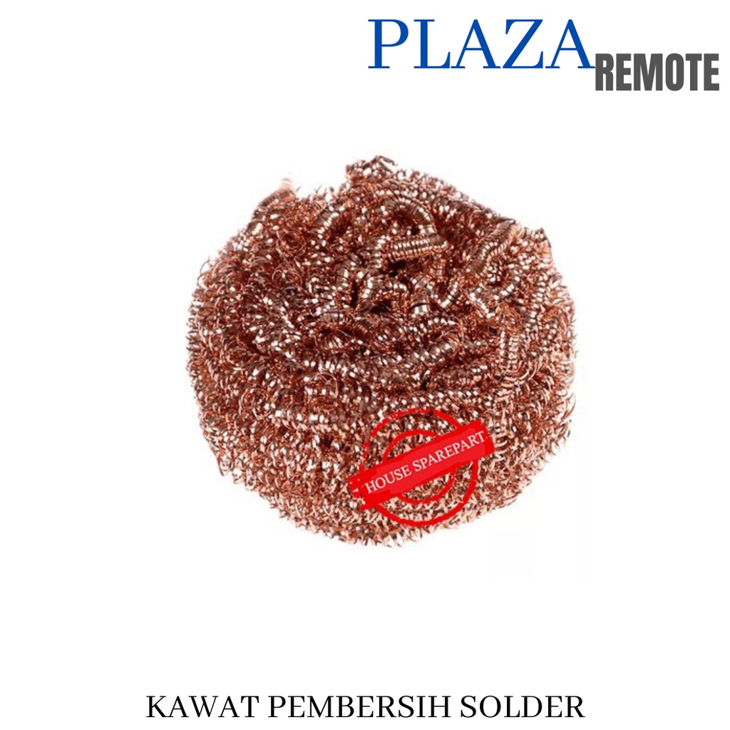 KAWAT PEMBERSIH TIMAH COOPER BALL / KAWAT PEMBERSIH MATA SOLDER / KAWAT PEMBERSIH TIMAH