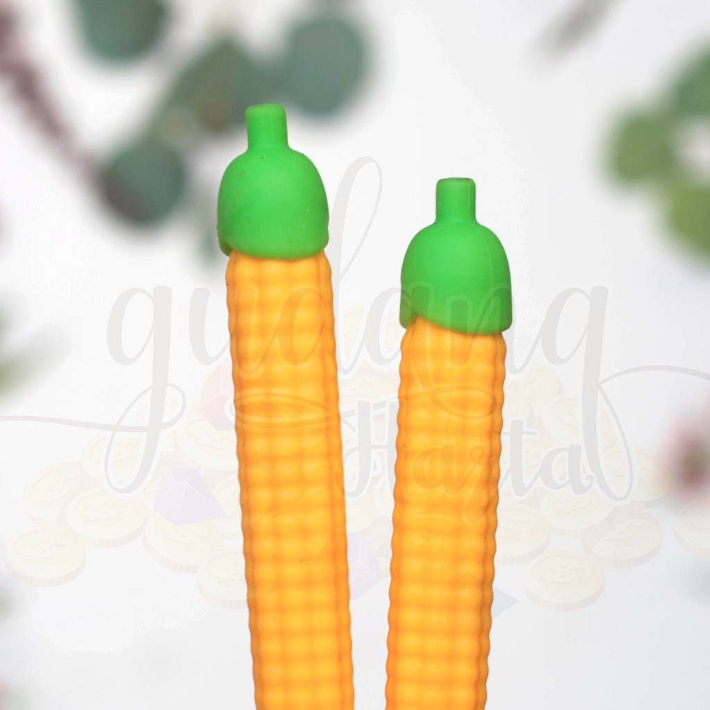 Pulpen Gel Jagung Lucu Pena Unik GH 307179