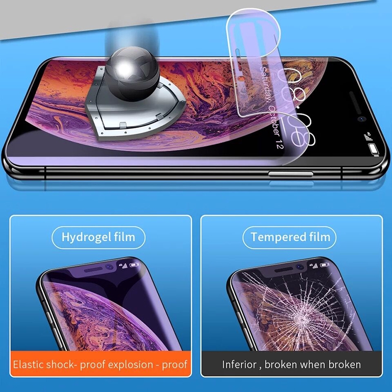 Anti Blue Ray Light Hydrogel Film Huawei P40 P30 P20 Pro / Lite Mate 20X 20 30 Pro Nova 3i 4 4e 5T 7 Pro Screen Protector