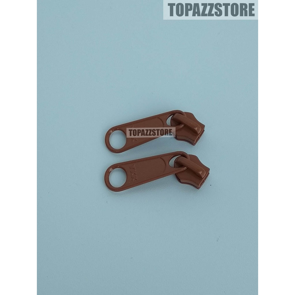 

Kepala Resleting Ykk No 5 Warna Coklat Murah Berkualitas YKKN05CK