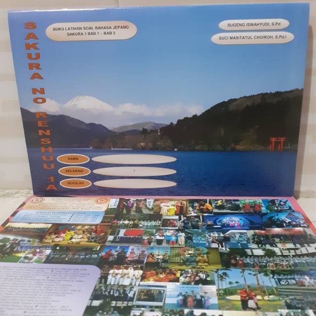 Buku 1A BAB 1-5 Bahasa Jepang Dasar Otodidak 100%Bisa SD SMP SMA & UMUM SAKURA NO RENSHUU 1A LKS Bah
