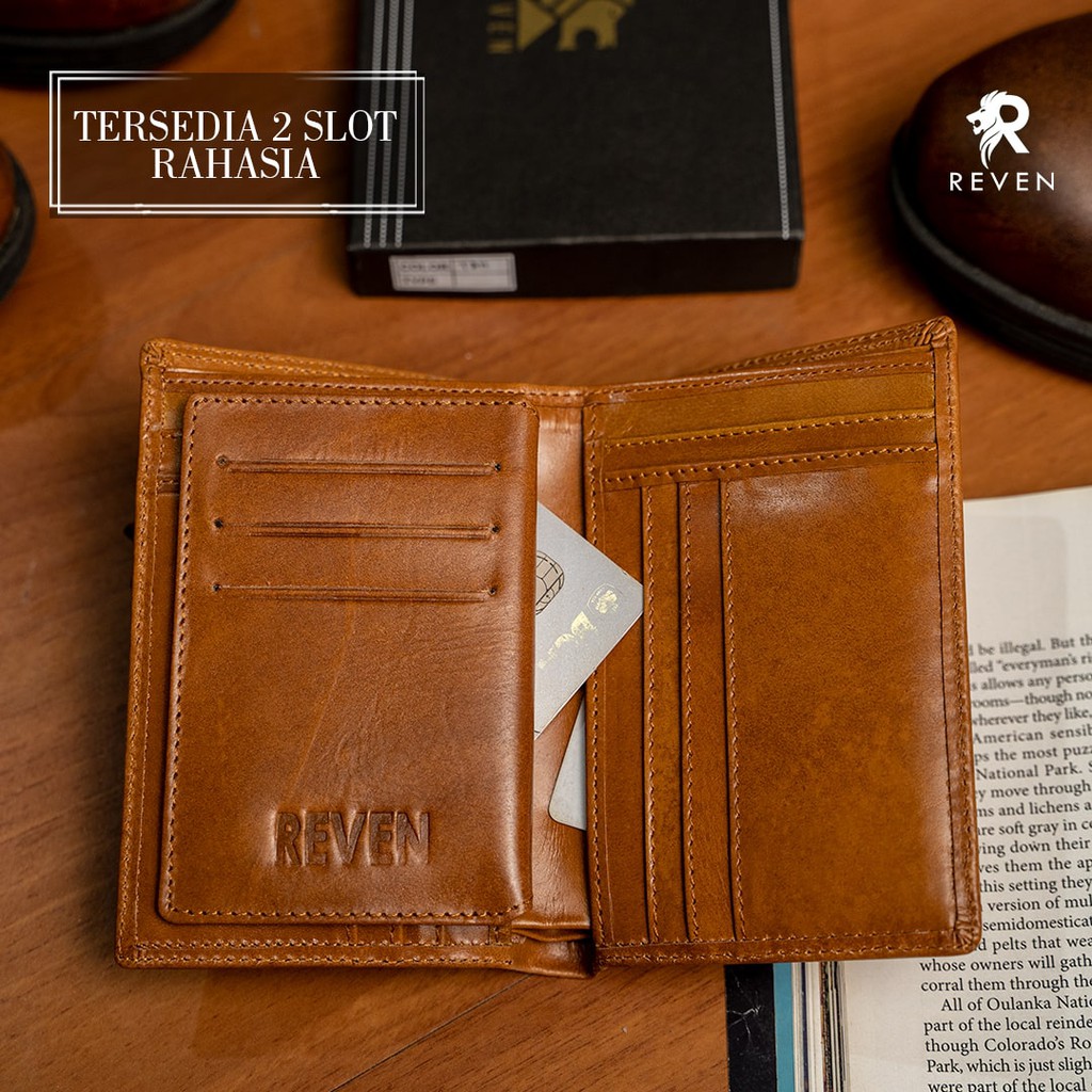 REVEN LEATHER - Dompet Pria Kulit Asli Reven Ranger Wallet