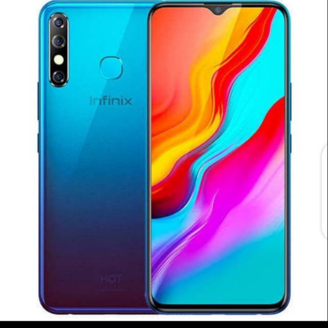 Infinik Hot 8 Ram 4GB/64GB Rom/second/warna hitam
