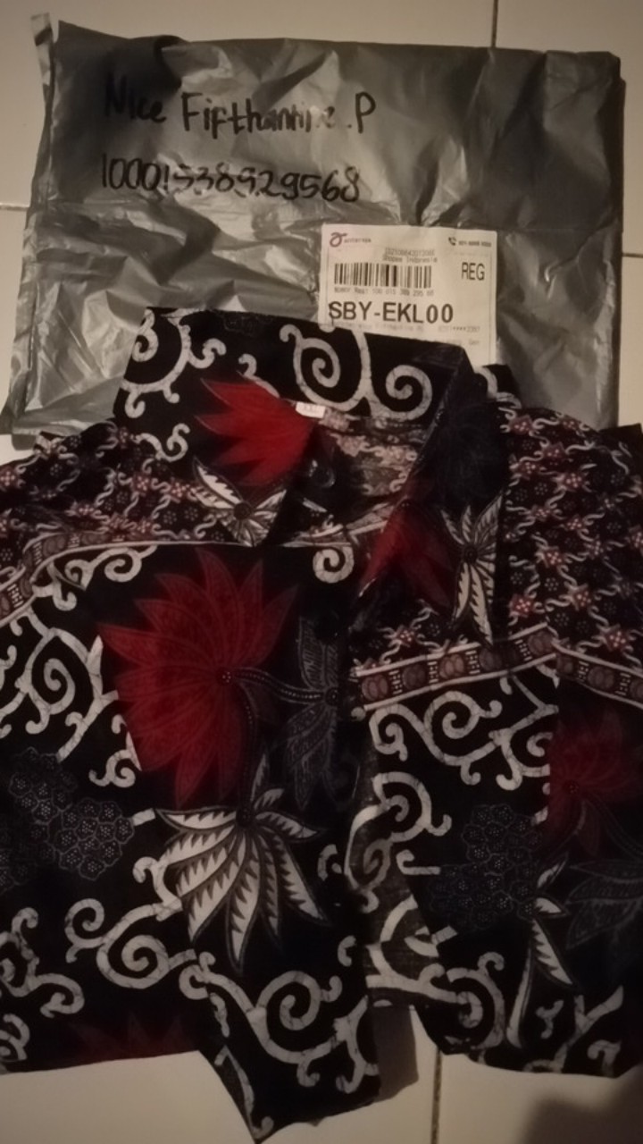 Baju Batik Anak Laki Laki Umur 1-12 Tahun Terbaru / Atasan Hem Kemeja Lengan Pendek Anak Cowok Murah