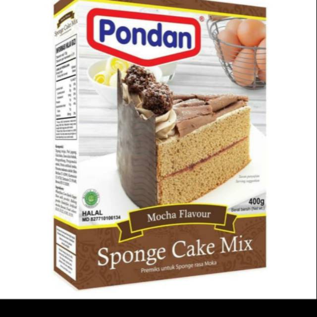 

PONDAN SPONGE MOCCA 400 GRAM