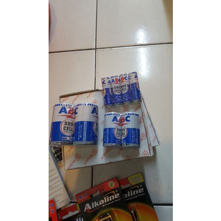 batu baterai ABC size D batrai abc