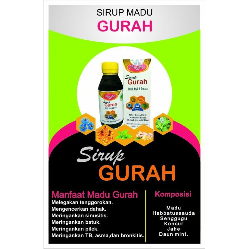 

madu sirup gurah