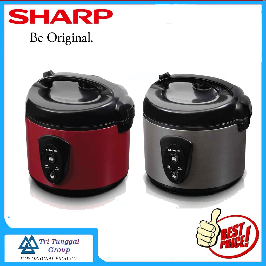 MAGIC COM SHARP KSN18MG RD / SL RICE COOKER SHARP KS N18MG RD / SL [1,8