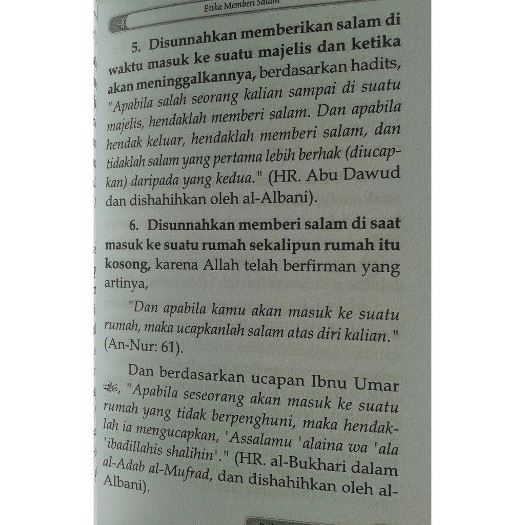Buku Saku Etika Seorang Muslim Shopee Indonesia