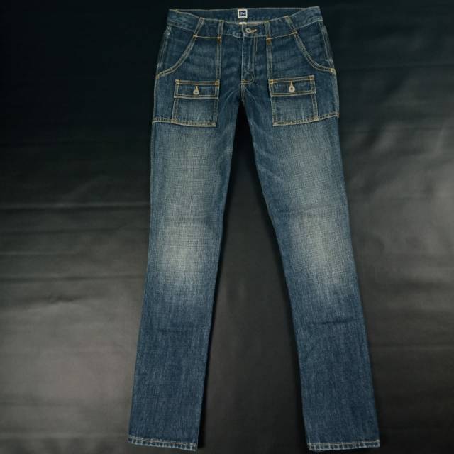  Celana  jeans  the gap vintage regular straight second 