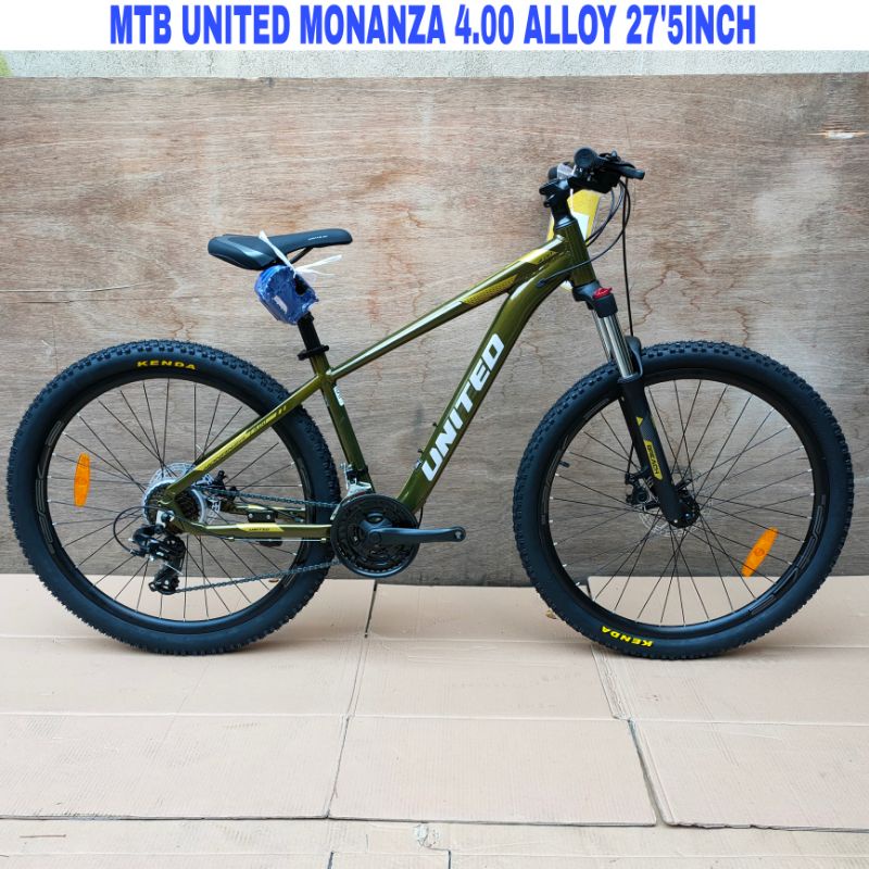 Sepeda Gunung MTB United Monanza 4.00 New Alloy 27'5Inch 21Sp