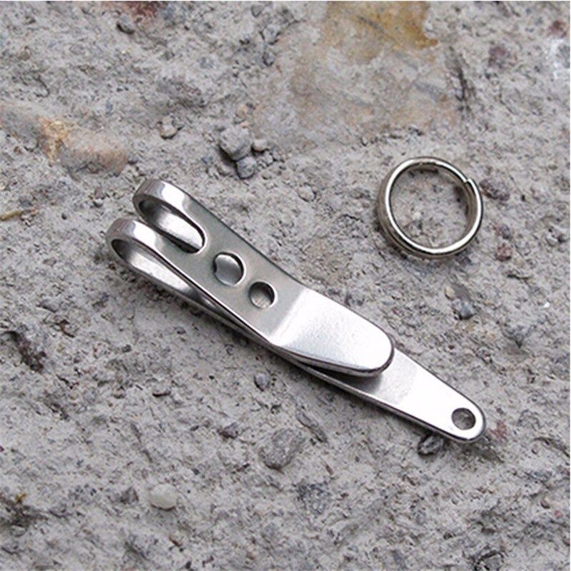 UFO Expand Suspension Clip Key Ring - A261B - Silver