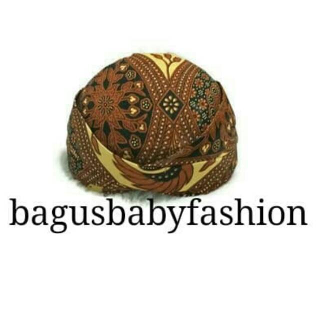 BLANGKON ANAK MODEL SOLO MURAH MOTIF BATIK TRADISIONAL JAWA TOPI KUPLUK COWOK