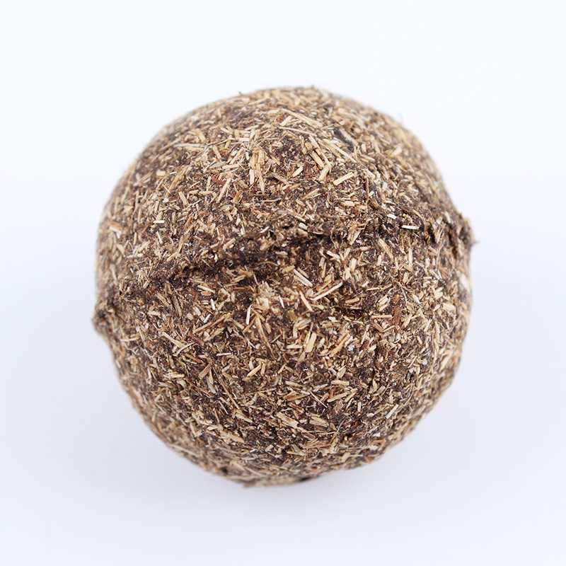 Mainan Cakaran Kucing Bentuk Bola Aroma Catnip Cat Scratcher Ball-Coklat