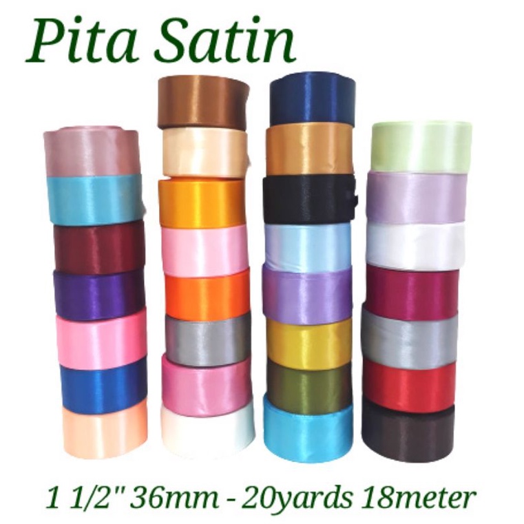 

Pita Satin 11/2"inc 20yards