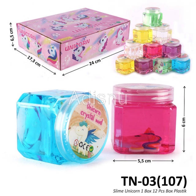 Unicorn Slime Mainan Berlendir Anak