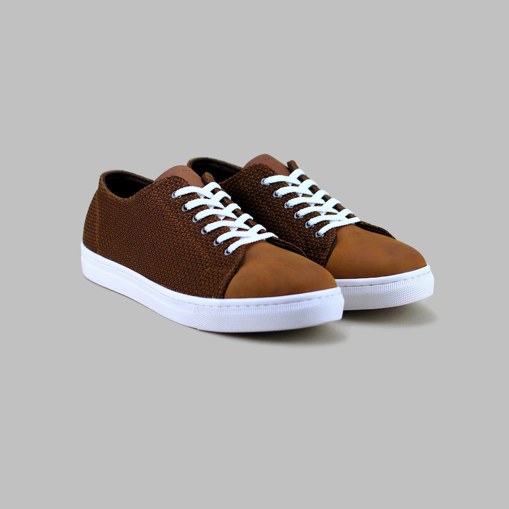 ARTAP Footwear - Sepatu Sneakers Kulit Asli - Kaili CH Tan